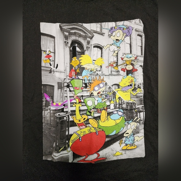 Nickelodeon 90s Cartoon Vintage T Shirt - Picture 8 of 8